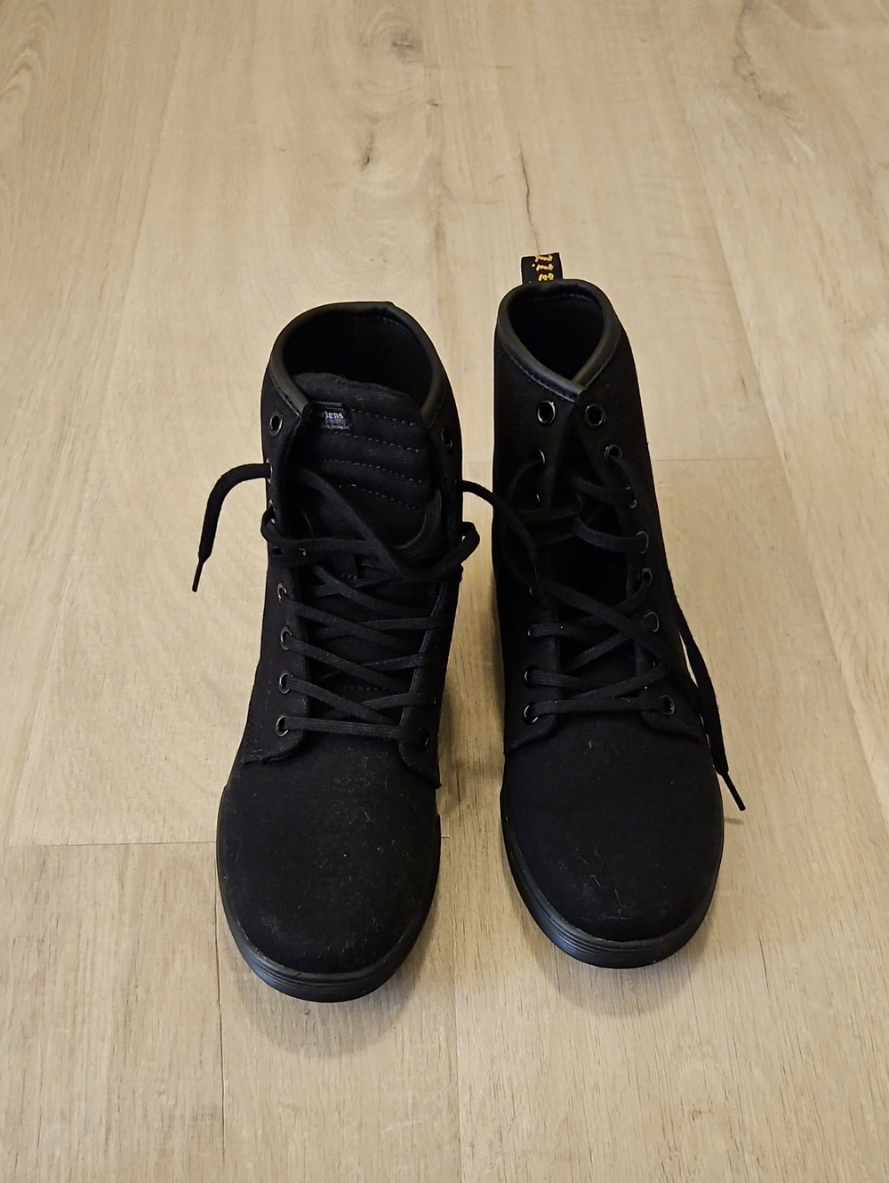 Dr. Martens Women's Black Lace-Up High-Top Boots